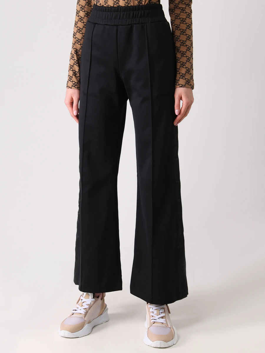 Брюки однотонные