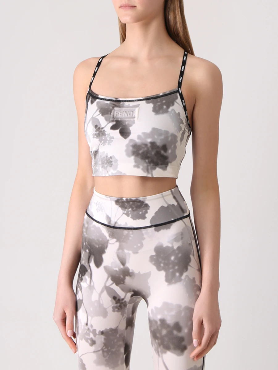 Топ с принтом