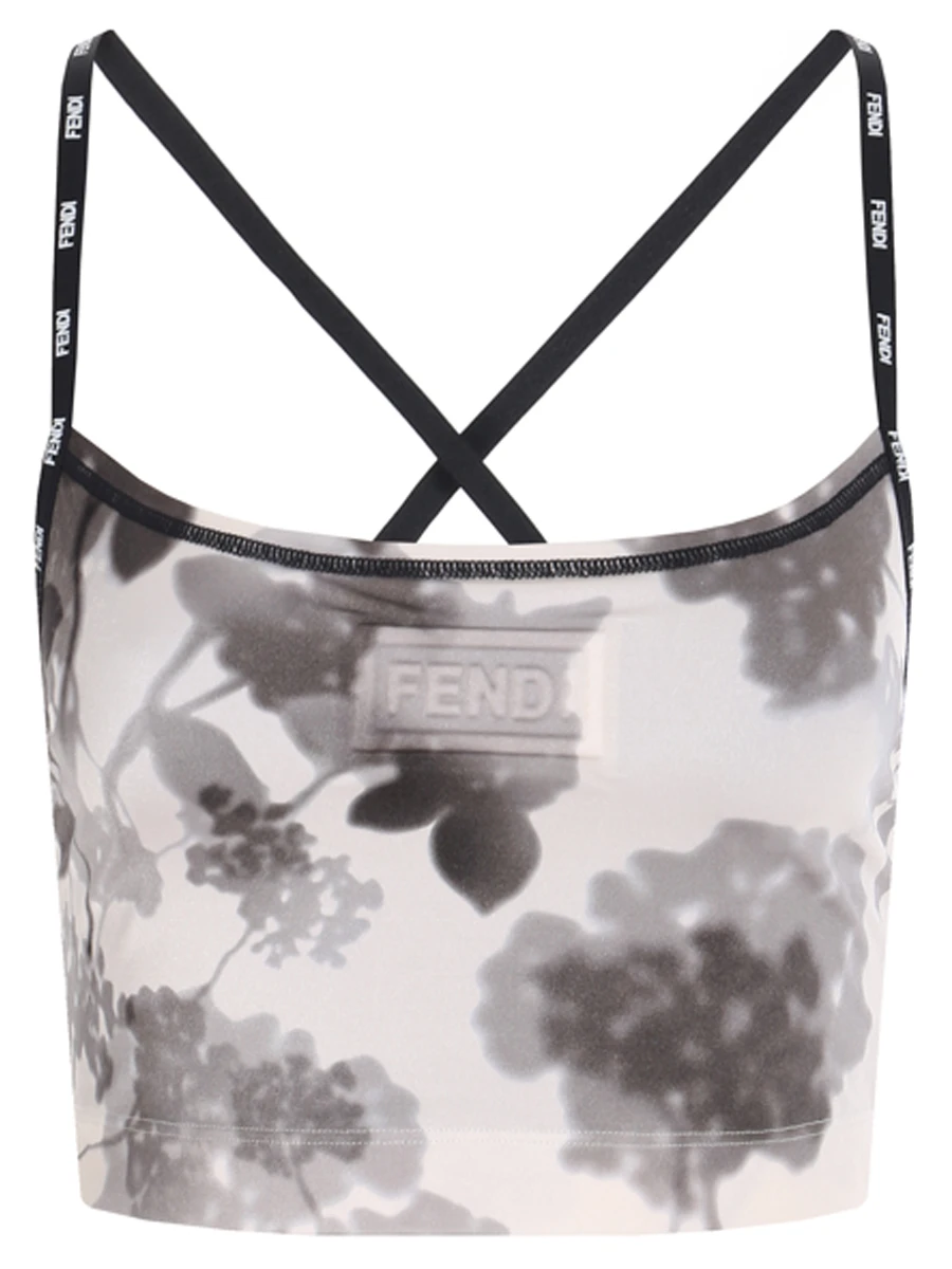 Топ с принтом