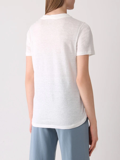 Футболка льняная KITON