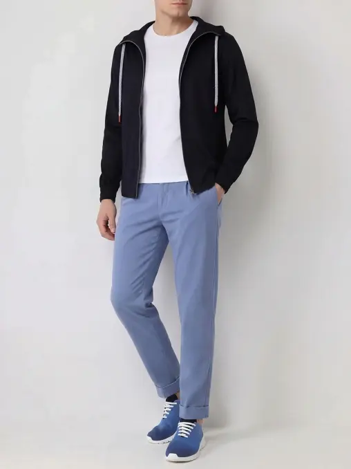 Брюки из лиоцелла KITON