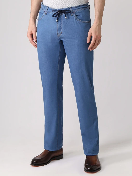 Джинсы хлопковые Regular Fit CASTANGIA