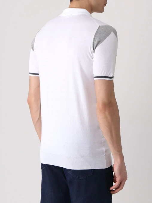 Поло хлопковое KITON