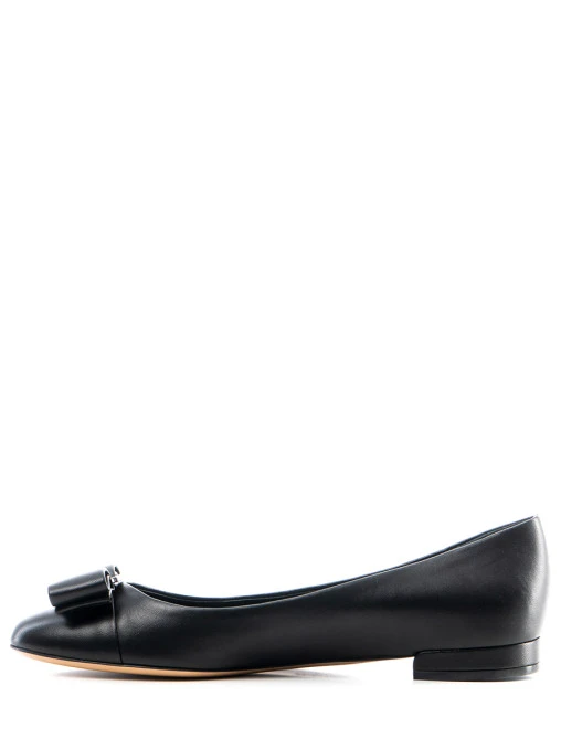 Балетки кожаные S.FERRAGAMO