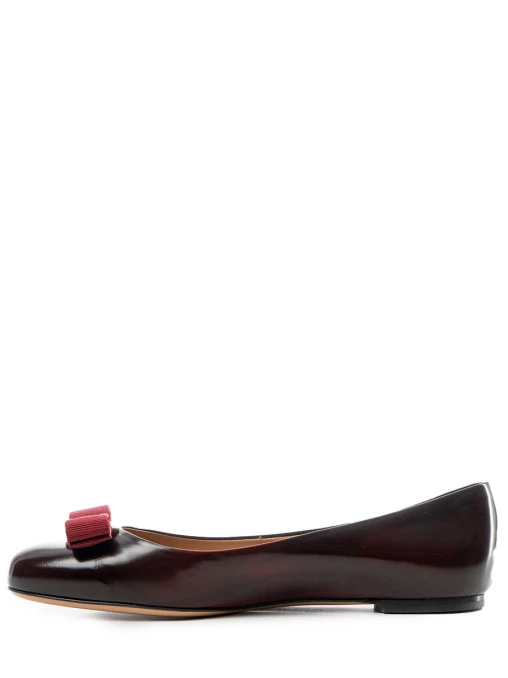 Балетки кожаные S.FERRAGAMO