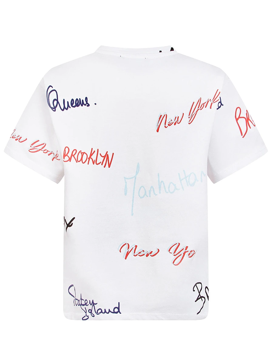 Футболка хлопковая с принтом