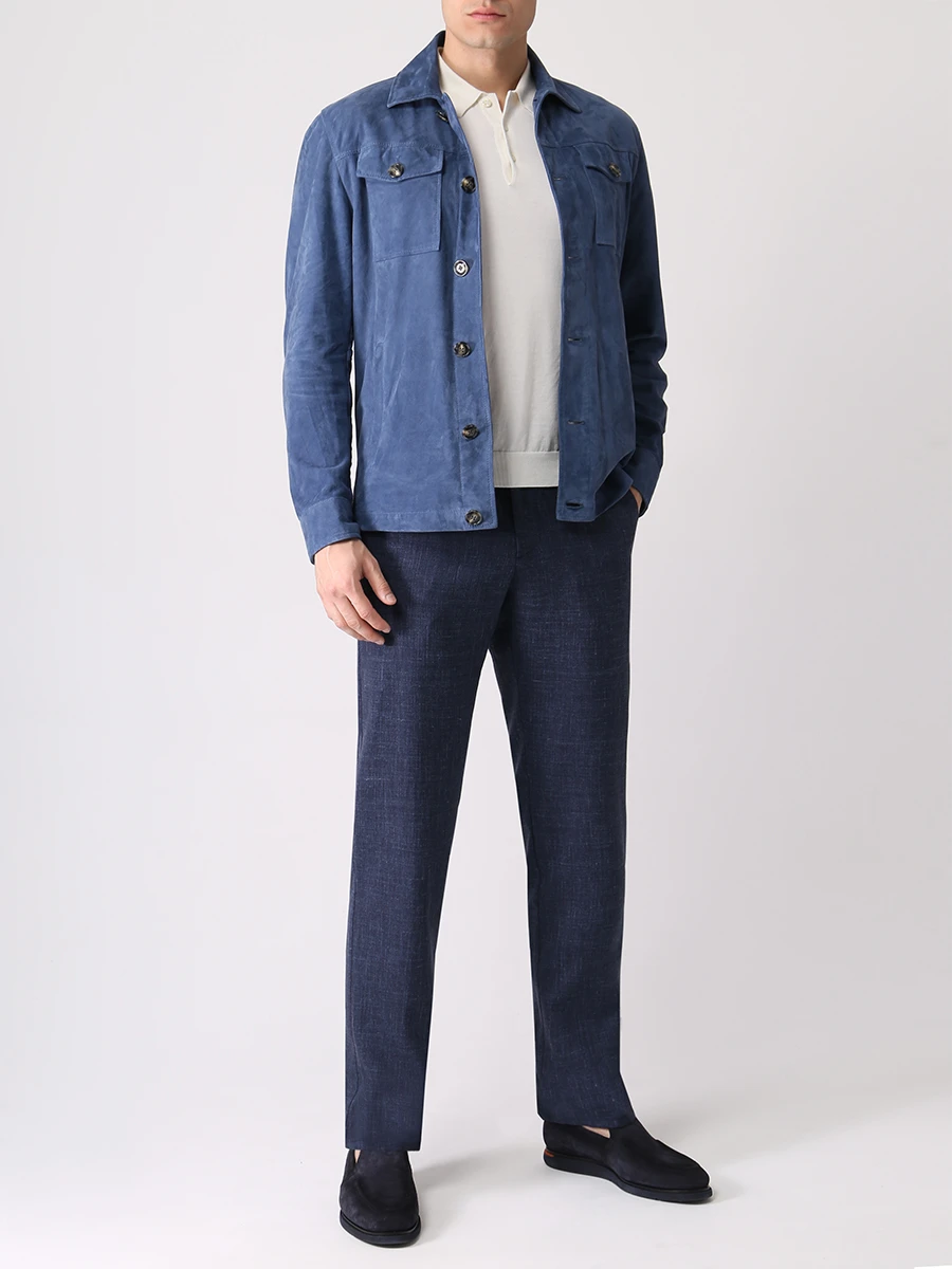 Брюки шерстяные на кулиске