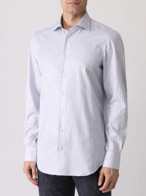 Рубашка Regular Fit хлопковая CESARE ATTOLINI