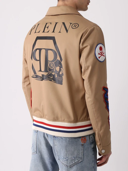 Бомбер хлопковый PHILIPP PLEIN