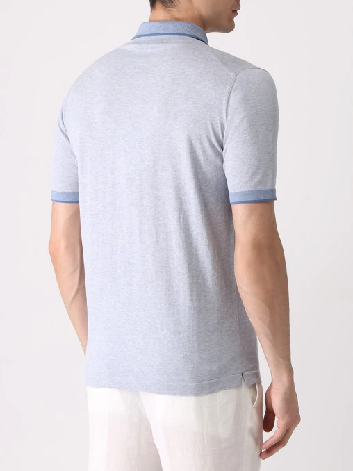 Поло хлопковое FIORONI CASHMERE