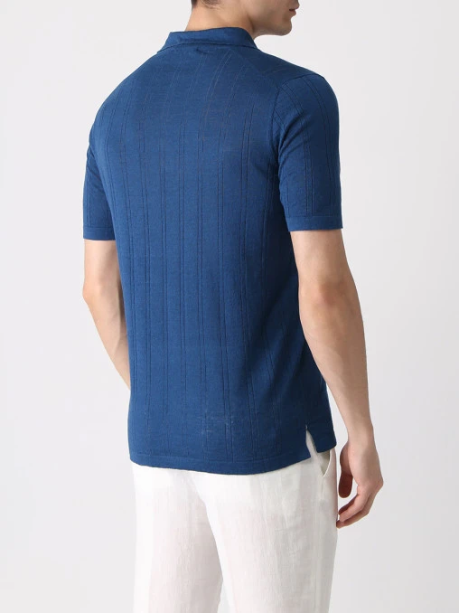 Поло льняное FIORONI CASHMERE