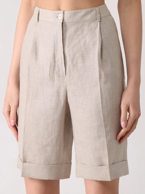 Бермуды льняные KITON