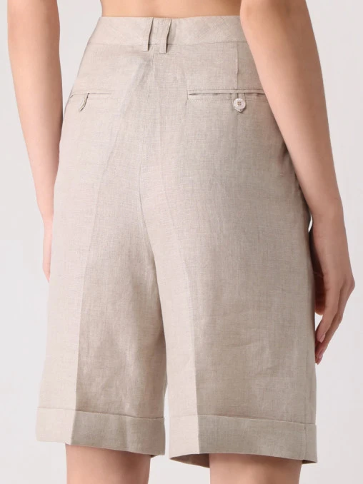 Бермуды льняные KITON
