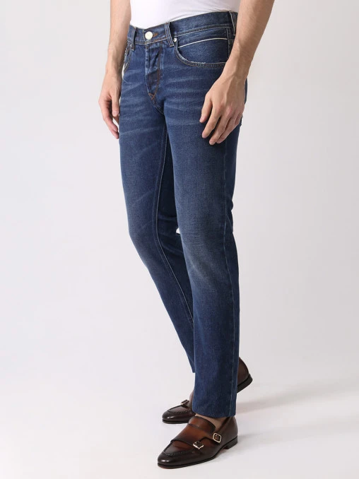 Джинсы Slim Fit хлопковые BALDESSARINI