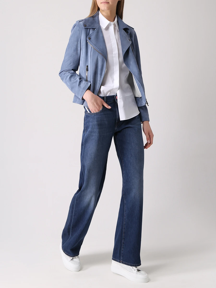 Джинсы хлопковые