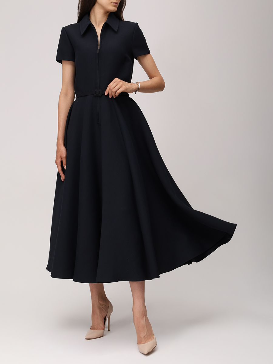 Платье шерстяное