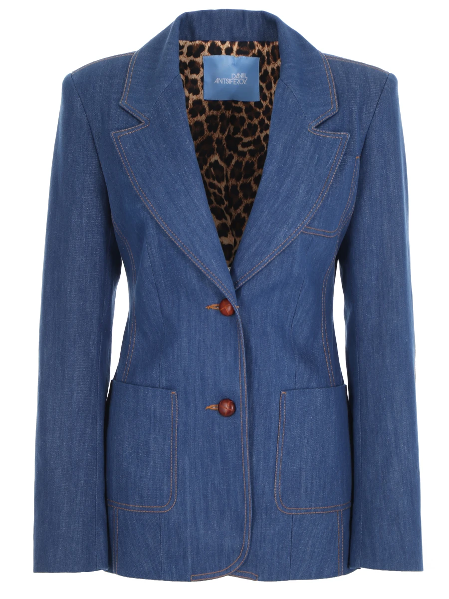 Пиджак джинсовый