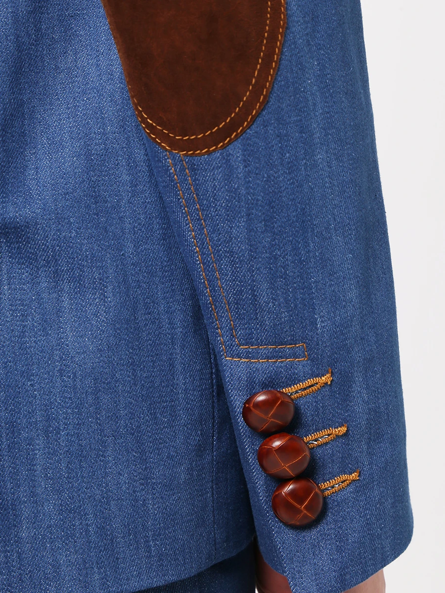 Пиджак джинсовый