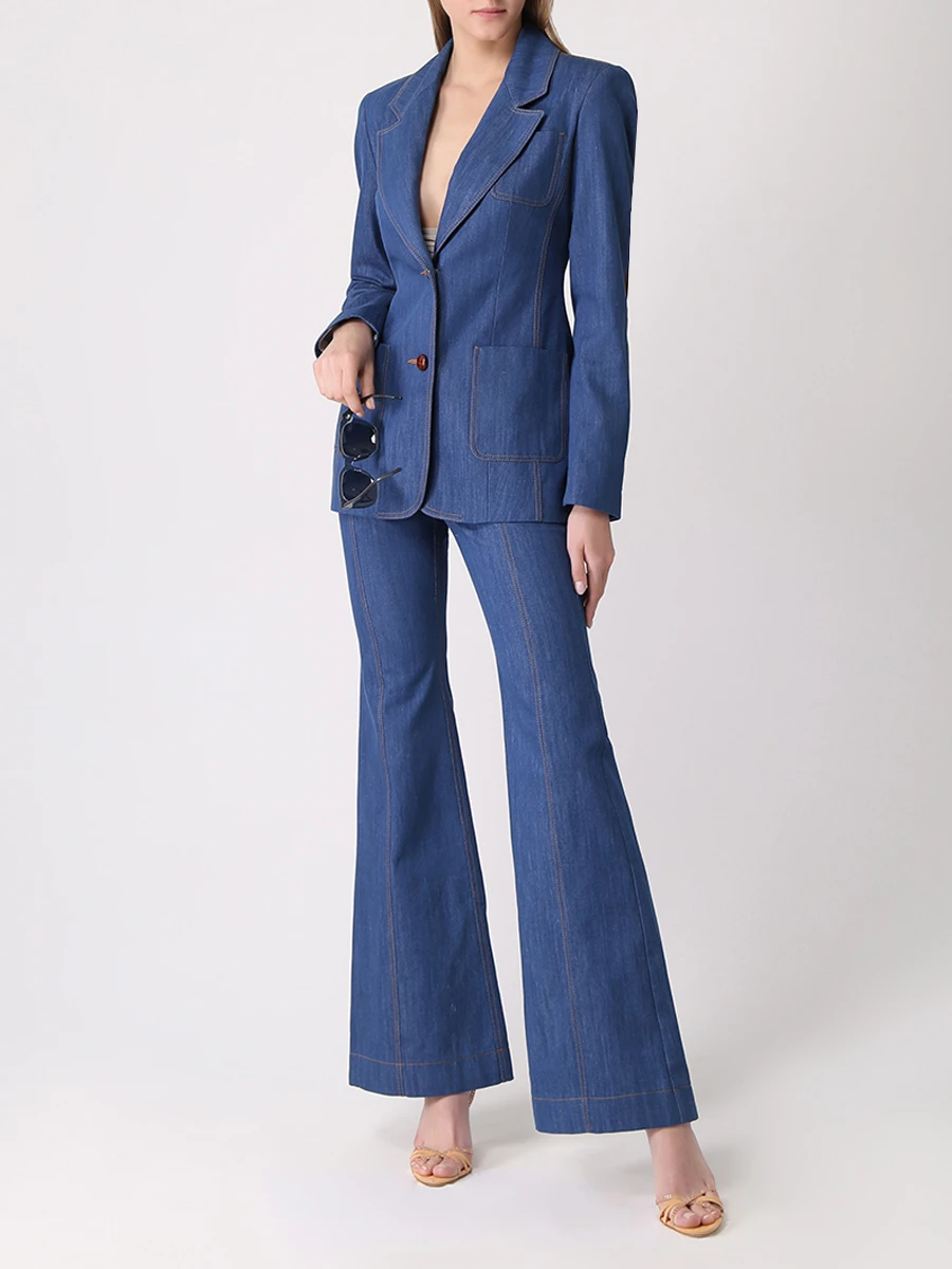 Пиджак джинсовый