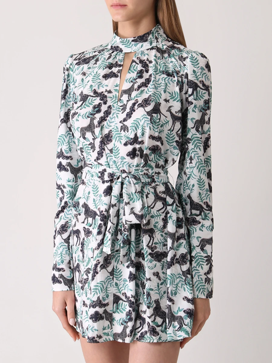 Платье с принтом