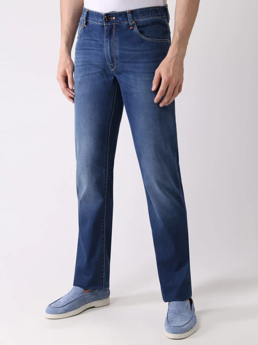 Джинсы Regular Fit хлопковые HANDPICKED