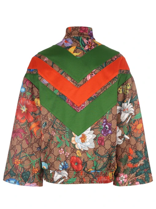 Бомбер с принтом GUCCI