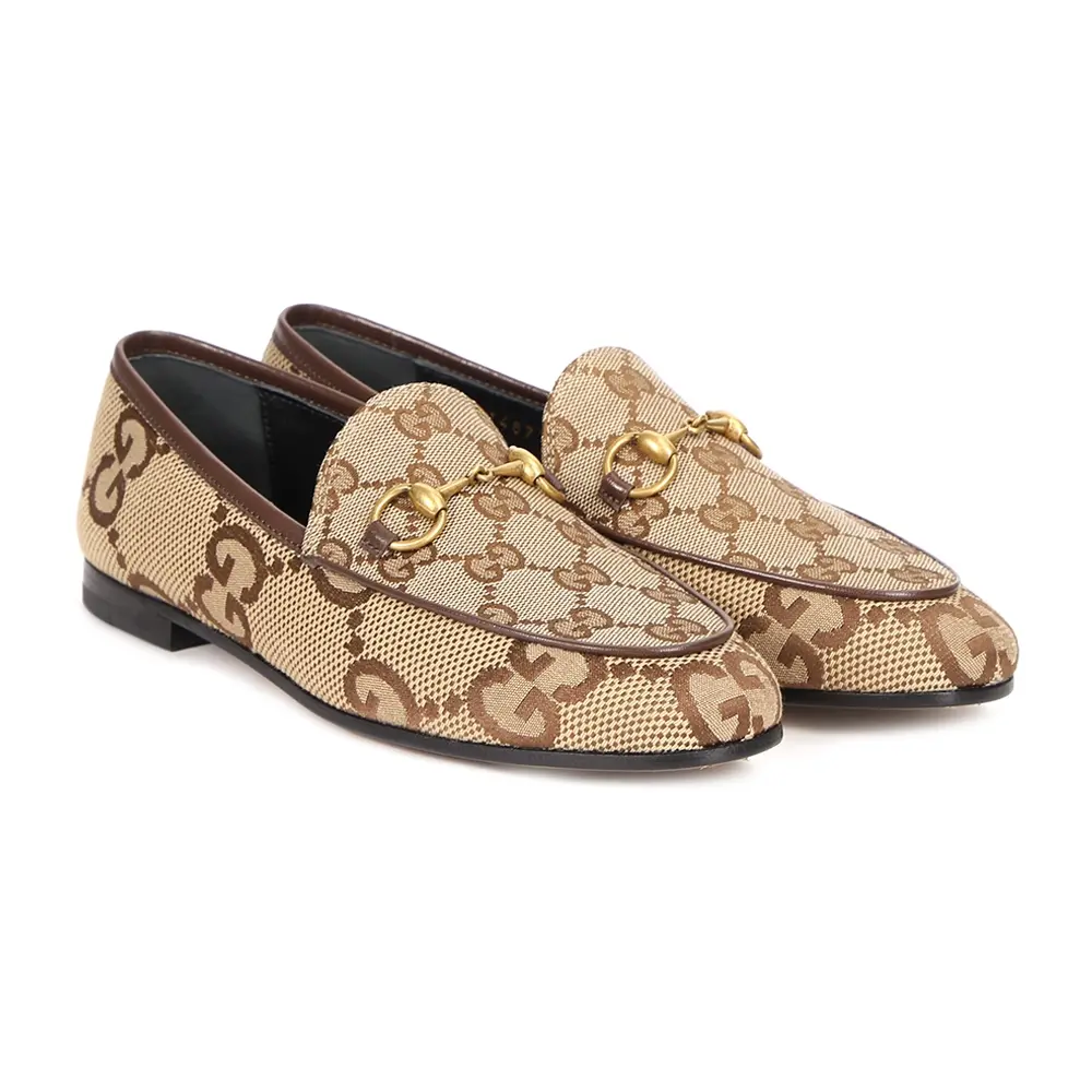 Лоферы текстильные Gucci Jordaan