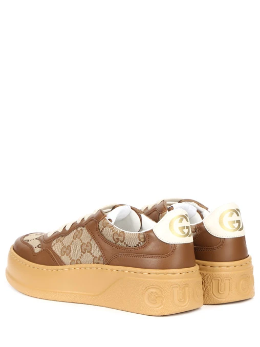 Кеды комбинированные GUCCI