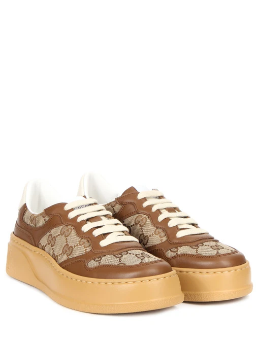 Кеды комбинированные GUCCI