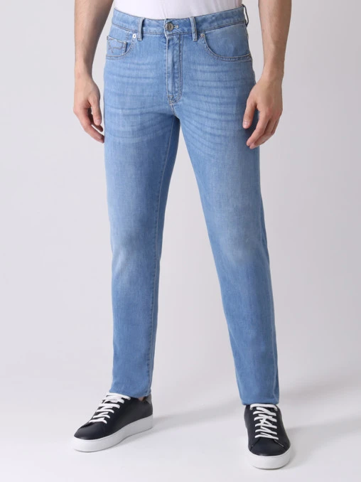 Джинсы Slim Fit хлопковые PAUL & SHARK