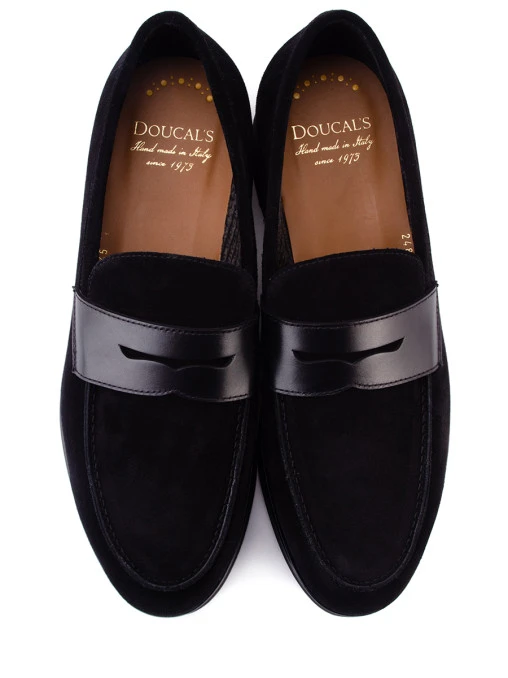 Лоферы замшевые DOUCAL`S