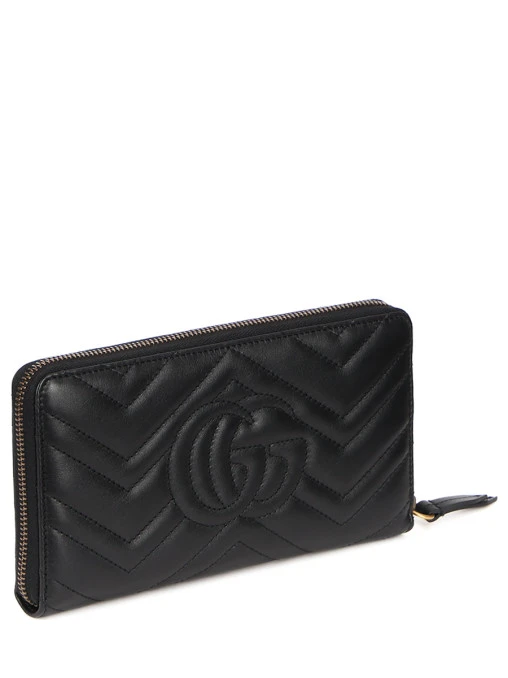 Кошелек кожаный GG Marmont GUCCI