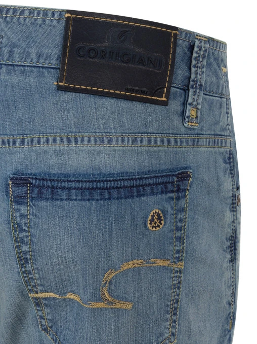 Джинсы Regular Fit хлопковые CORTIGIANI