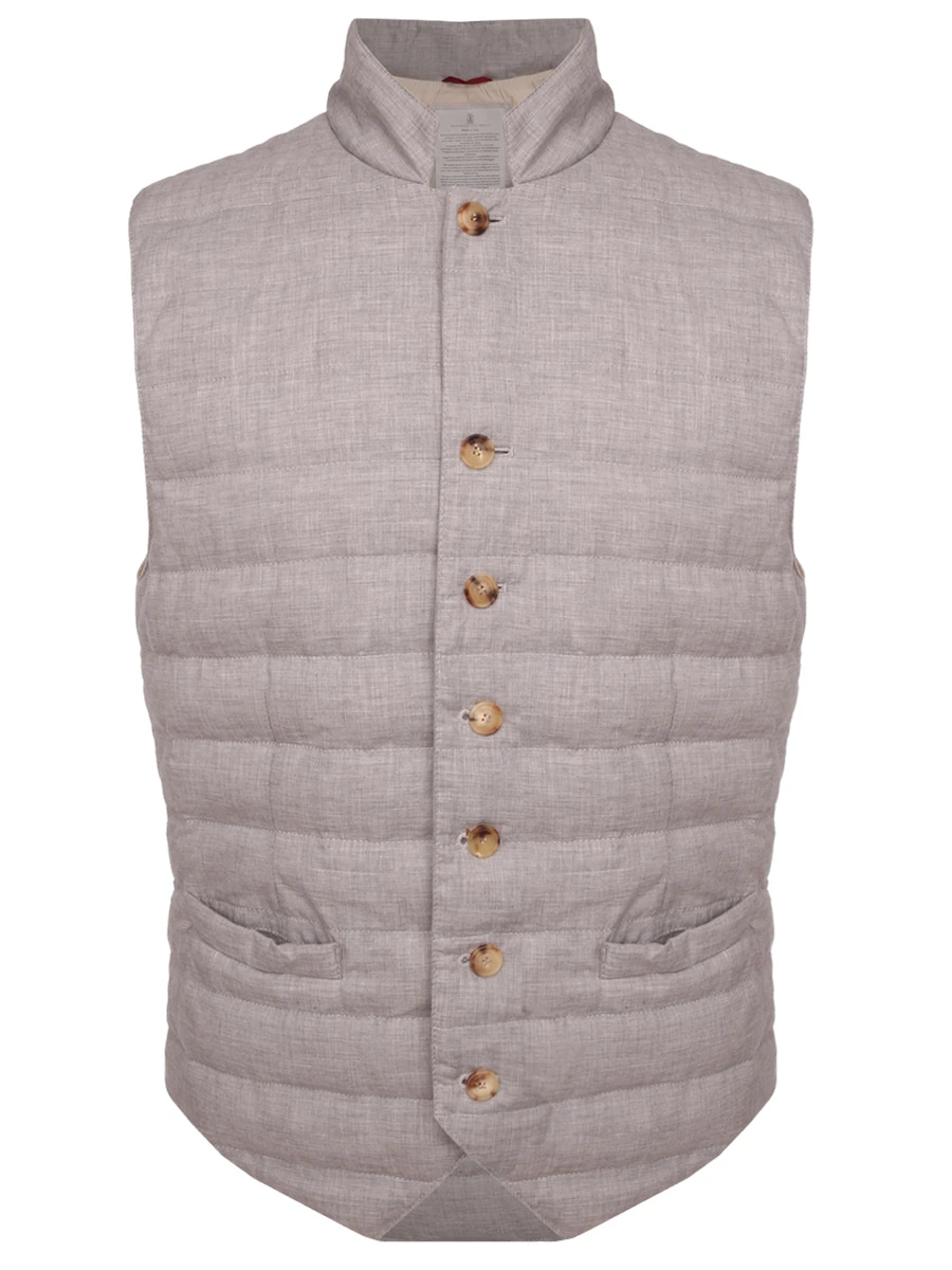 Жилет стеганый пуховый