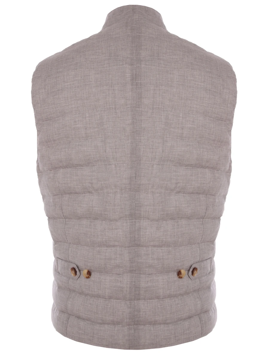 Жилет стеганый пуховый