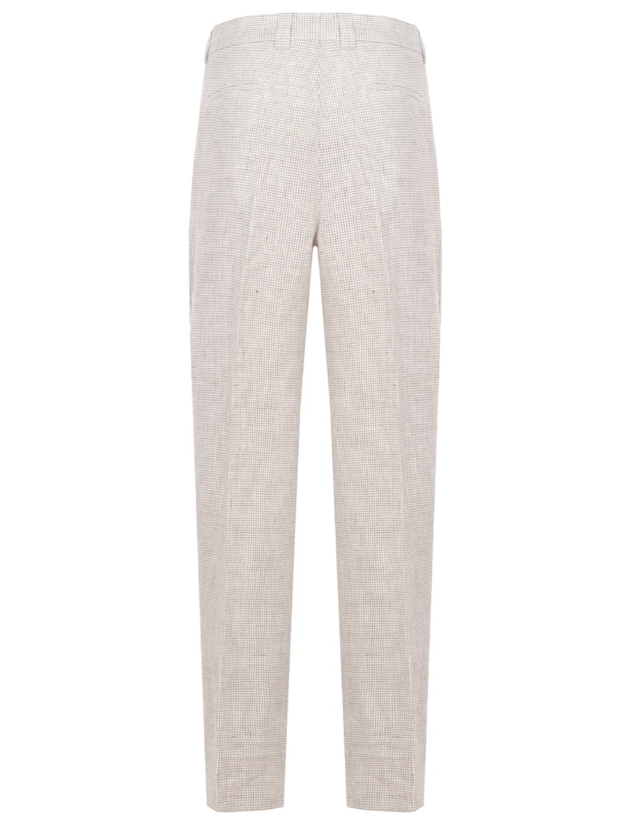 Брюки льняные