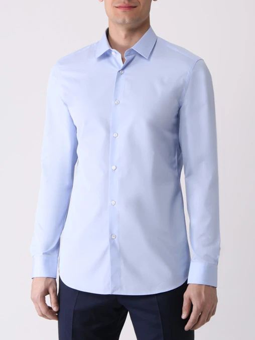 Рубашка Slim Fit хлопковая BOSS