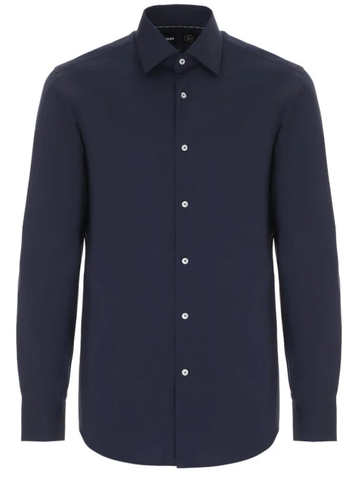 Рубашка Slim Fit хлопковая BOSS