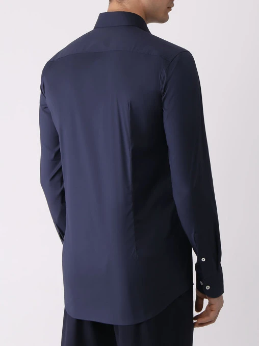 Рубашка Slim Fit хлопковая BOSS