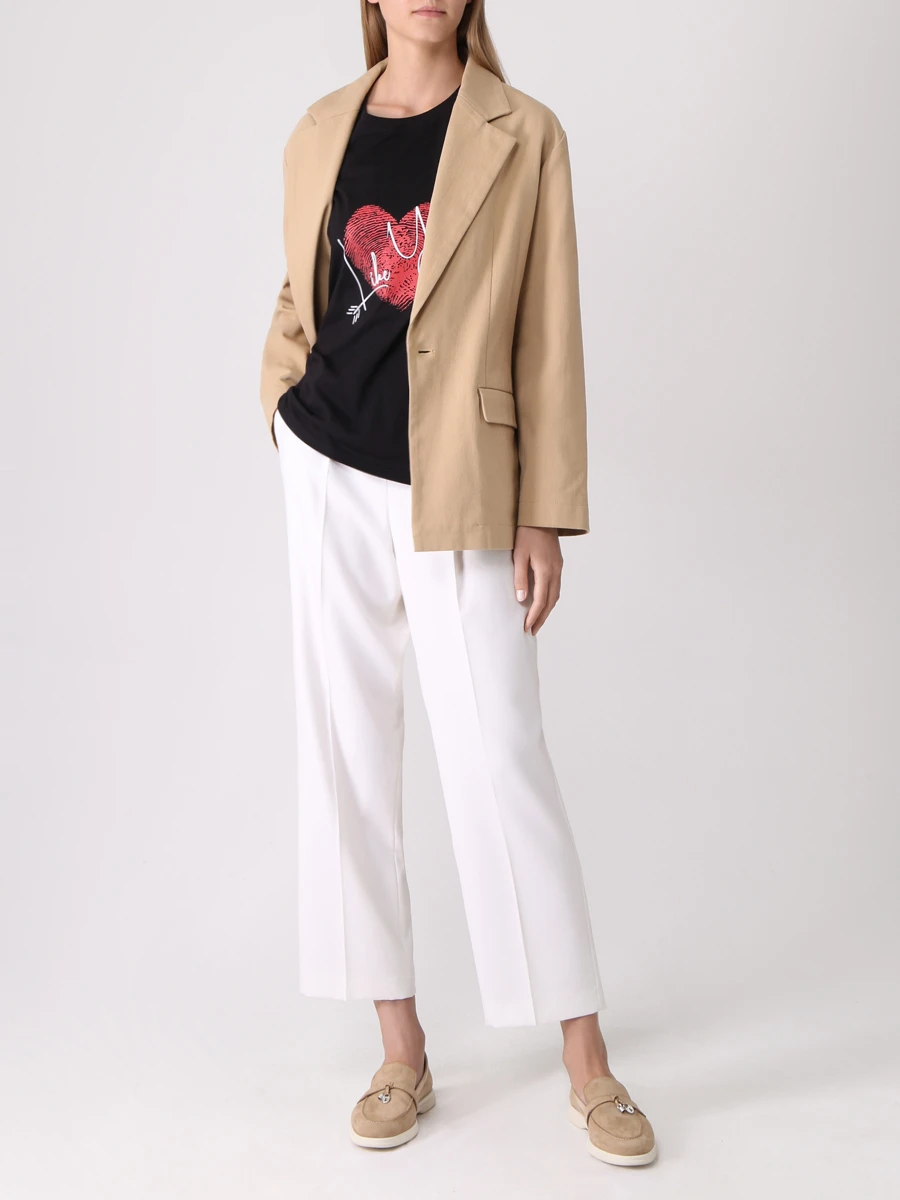 Футболка хлопковая с принтом