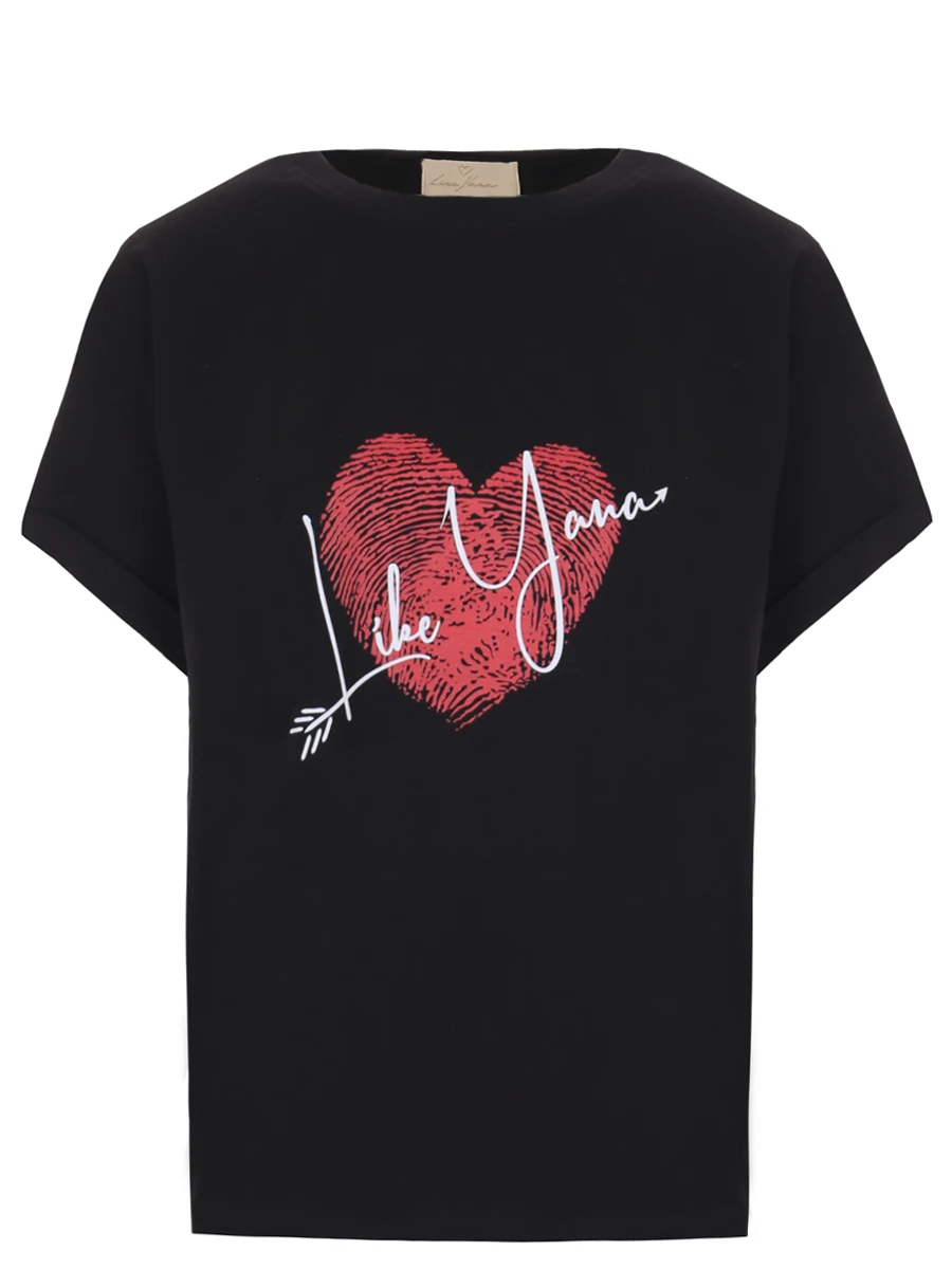 Футболка хлопковая с принтом