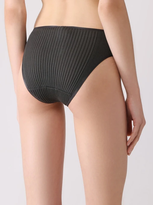 Трусы-слип хлопковые с кружевом ZIMMERLI