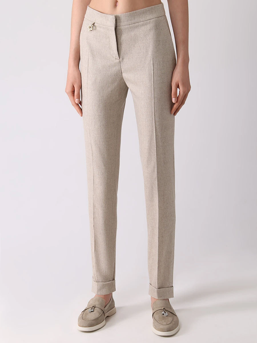 Брюки шерстяные