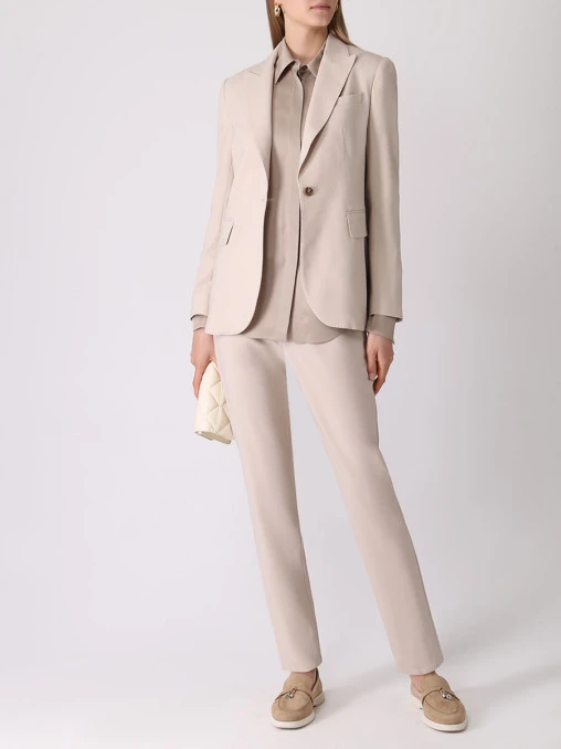 Блуза однотонная LORENA ANTONIAZZI