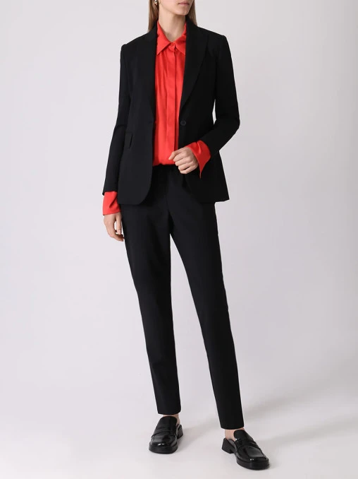 Блуза однотонная LORENA ANTONIAZZI