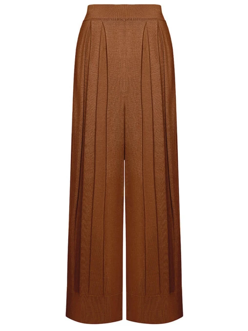 Брюки-палаццо шелковые FREE AGE