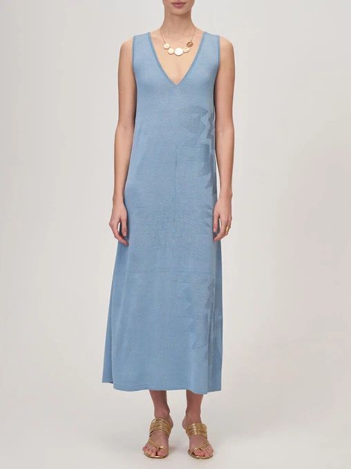 Платье шелковое FREE AGE