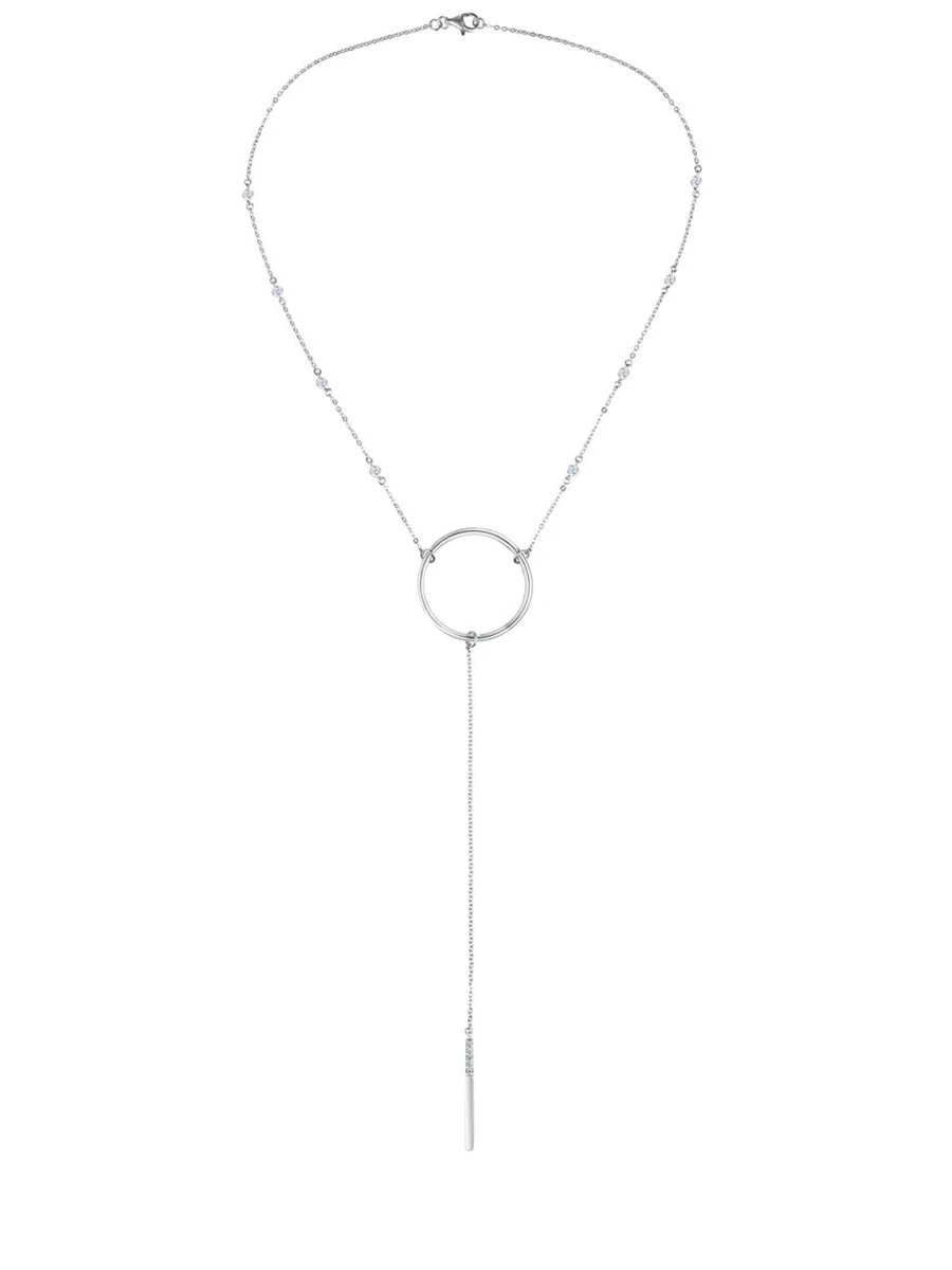 Колье-галстук с кругом