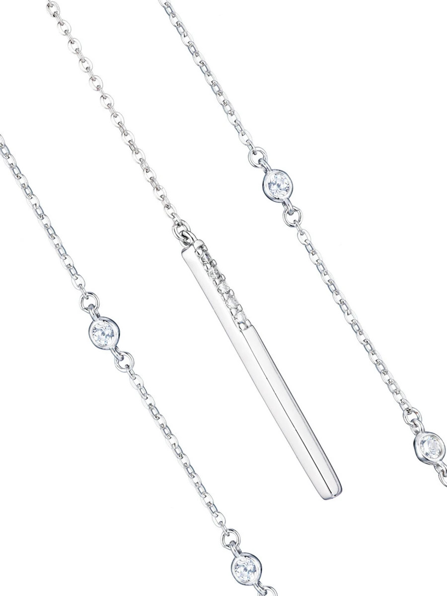 Колье-галстук с кругом