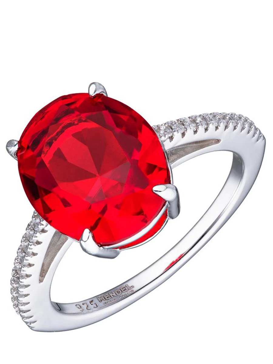 Кольцо-перстень с красным камнем